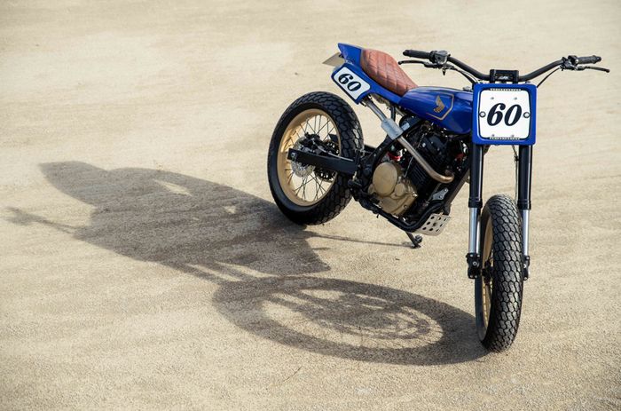 Honda NX650 flat tracker 