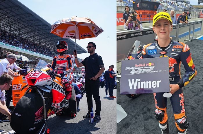 Marc Marquez mulai proyek akademi balapnya, sudah ada satu murid berbakat