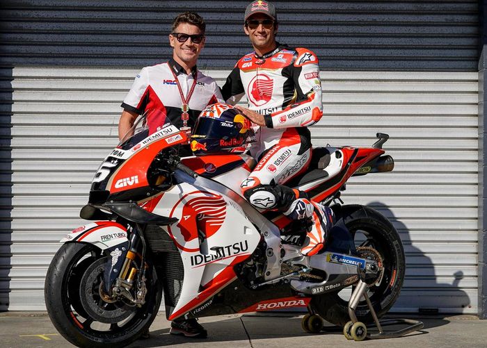  Bos LCR Honda, Lucio Cecchinello, mengaku heran melihat Johann Zarco langsung nyaman mengendarai dengan RC213V versi 2018