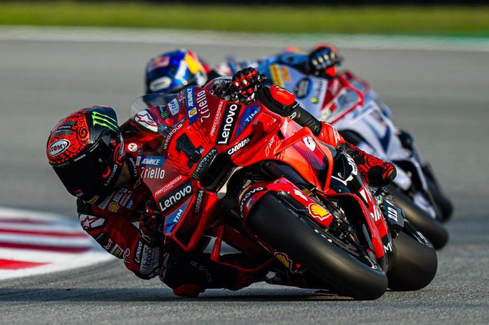 Pecco Bagnaia mengamankan pole position pada kualifikasi MotoGP Barcelona 2024