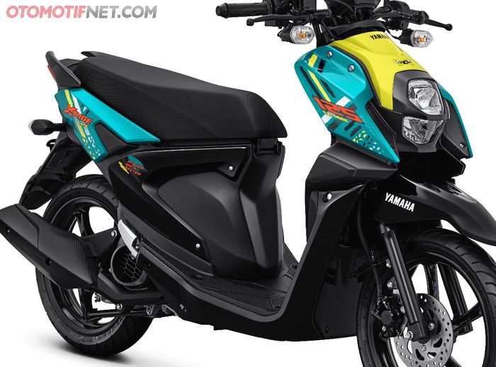 Yamaha X-Ride 125 warna cyan