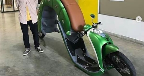 Stiker Lucu Untuk Motor Scoopy