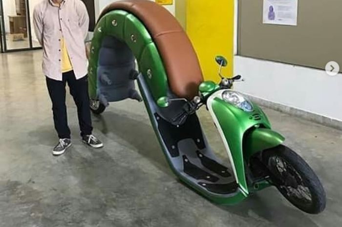 Modifikasi Honda Scoopy