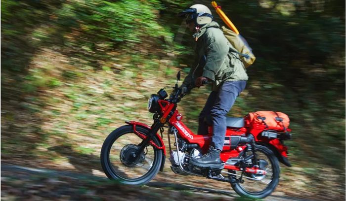 Honda CT125 punya desain mirip pendahulunya