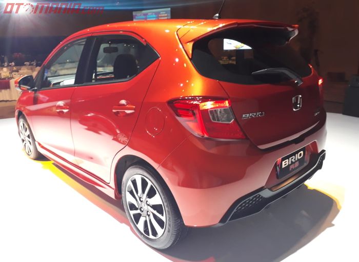 Tampak belakang All New Honda Brio