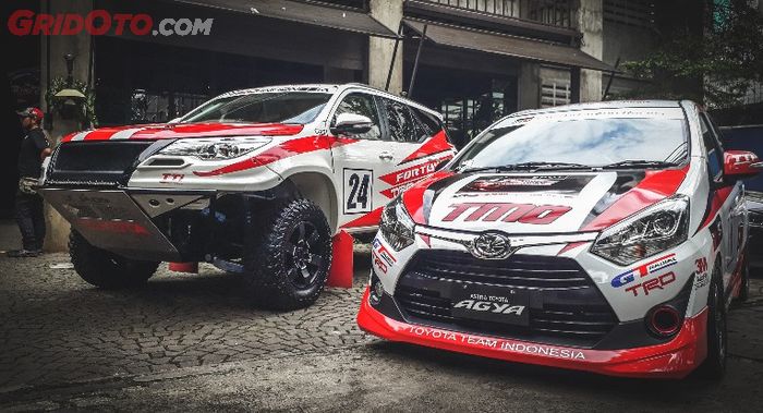 Livery TTI pada Fortuner dan Agya