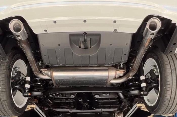 All New Honda HR-V RS ganti knalpot