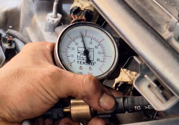 Ilustrasi Pressure fuel pump mobil