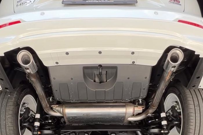 All New Honda HR-V RS ganti knalpot