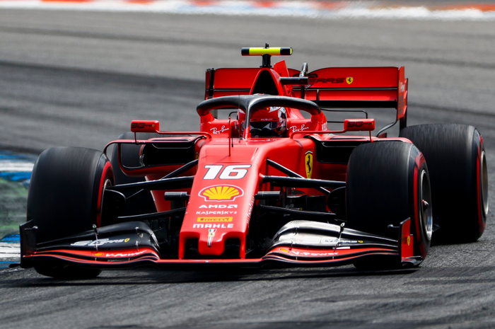 Charles Leclerc tercepat di FP3 F1 Jerman