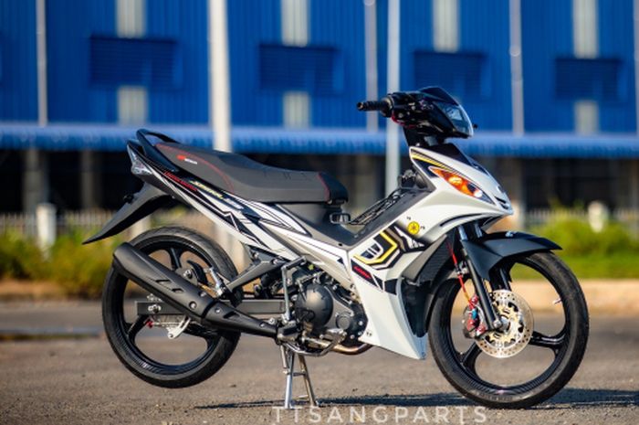 Modifikasi Yamaha Jupiter MX 135 yang manis