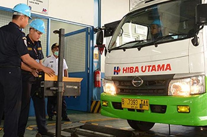 Ilustrasi Fasilitas uji kir Hino