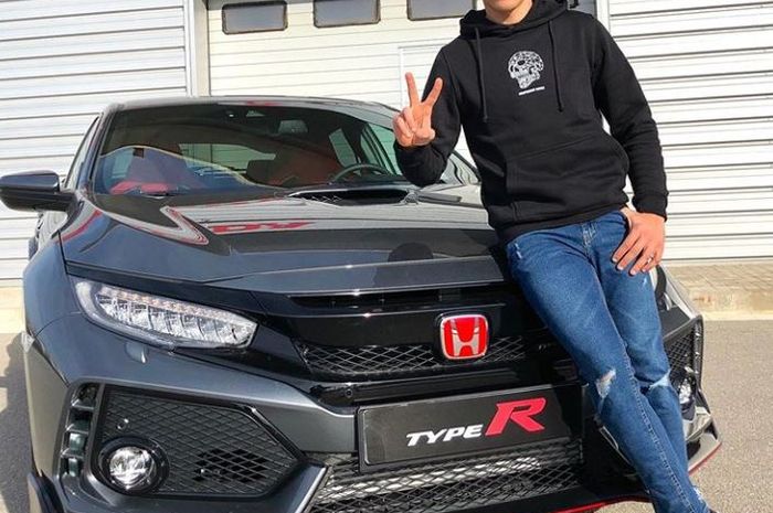 Marc Marquez punya 'mainan'baru sebuah Honda Civic Type R