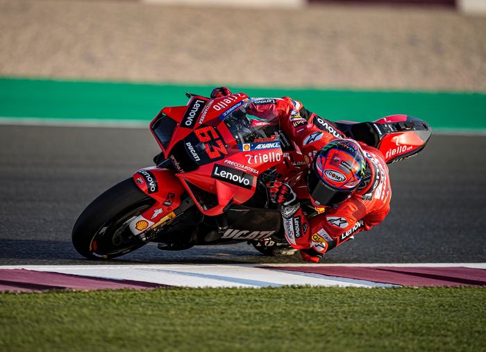 Francesco Bagnaia tampil apik di hari keempat tes pramusim MotoGP 2021