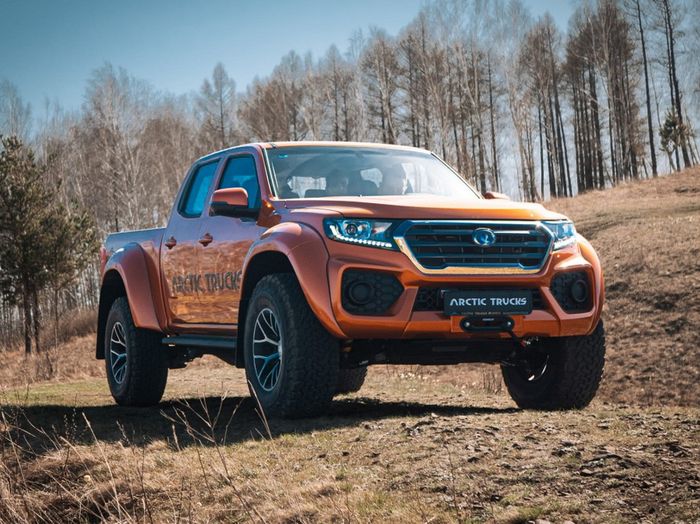 Modifikasi pikap Tiongkok Great Wall Wingle 7 dengan kinerja off-road paripurna