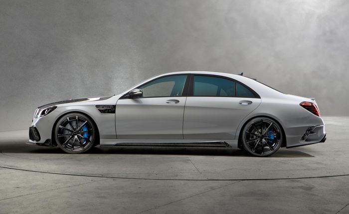 Tongkrongan Mercedes-AMG S 63 juga direvisi oleh Mansory
