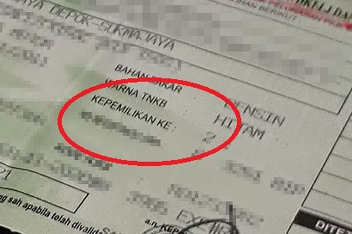 Contoh pemilik mobil yang kena pajak progresif