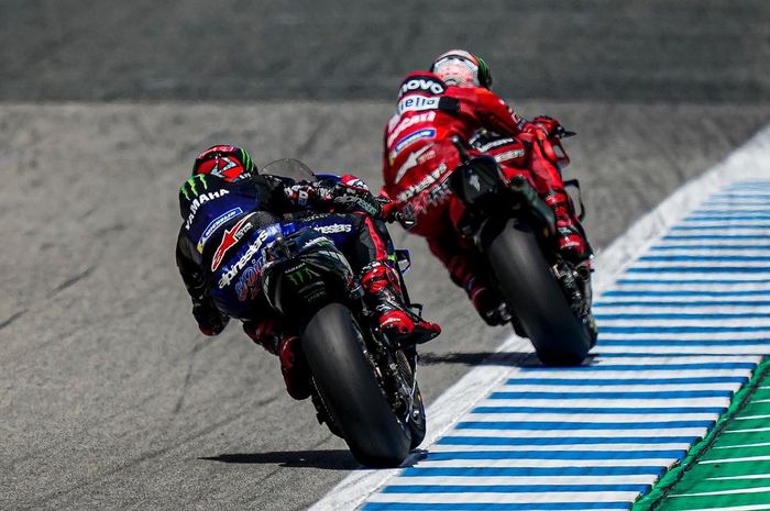 Fabio Quartararo mengakui kecepatan Francesco Bagnaia di MotoGP Spanyol 2022