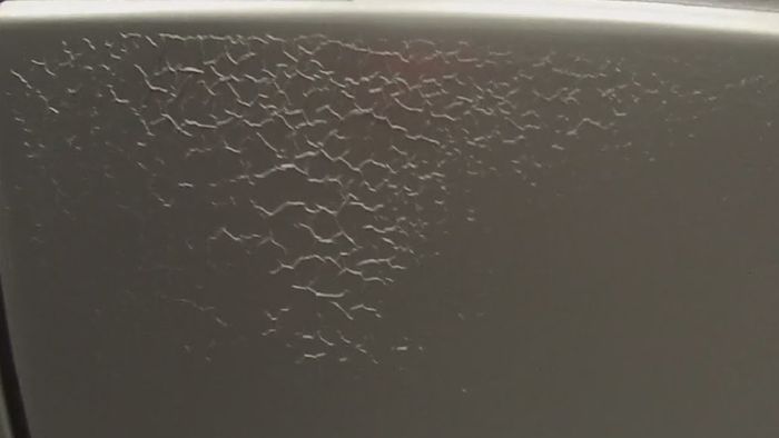 Contoh cat yang keriting