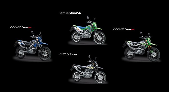 Tipe-tipe Kawasaki KLX 150 series
