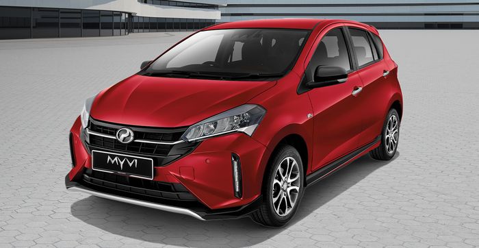 Perodua Myvi facelift.