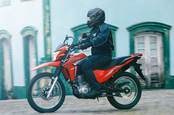 Honda Bros 2022 akan dirilis di Brazil bulan September mendatang.