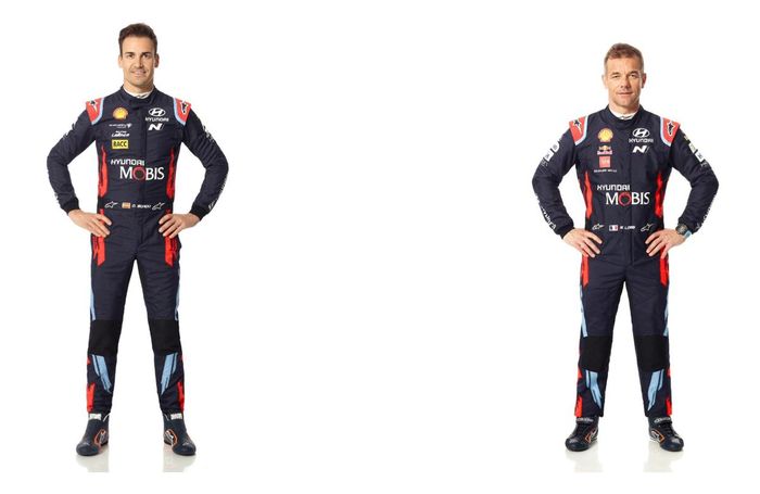 Dani Sordo (kiri) dan Sebastien Loeb kembali bergantian menggunakan Hyundai i20 di beberapa seri WRC 2020