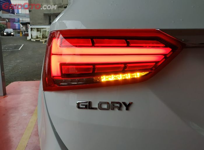 Lampu belakang DFSK Glory i-Auto 2020 pakai LED yang lebih keren