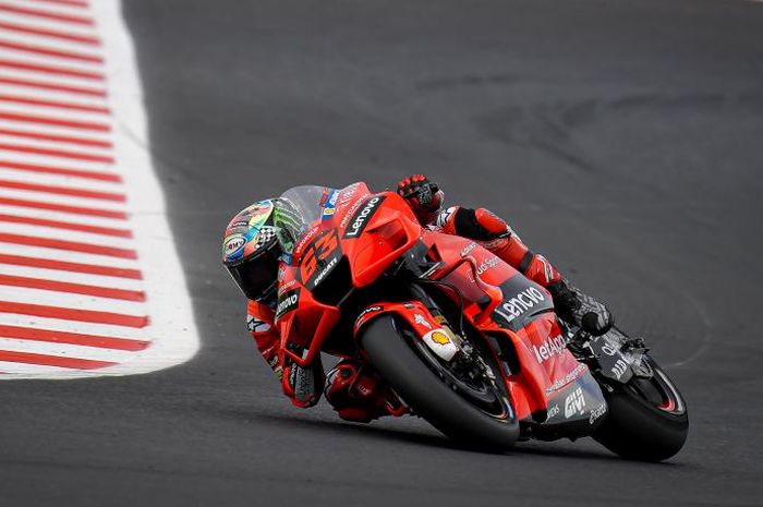 Pembalap tim Ducati Lenovo, Francesco Bagnaia.