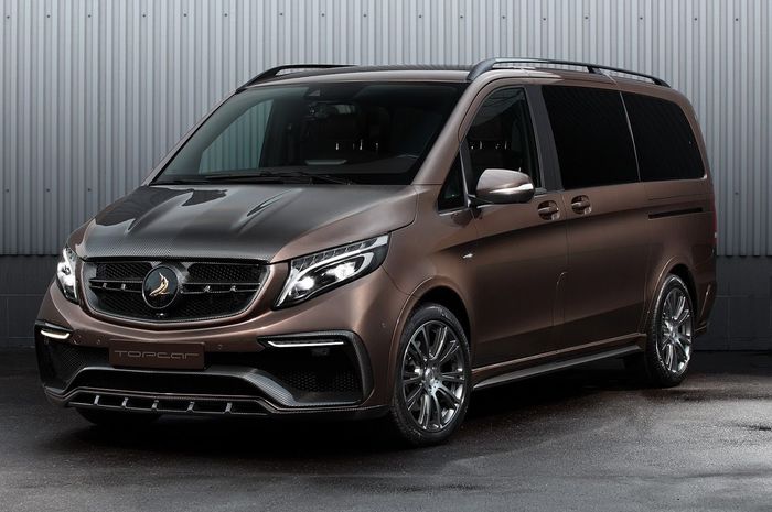 Mercedes V-Class dengan ekterior dan interior mewah