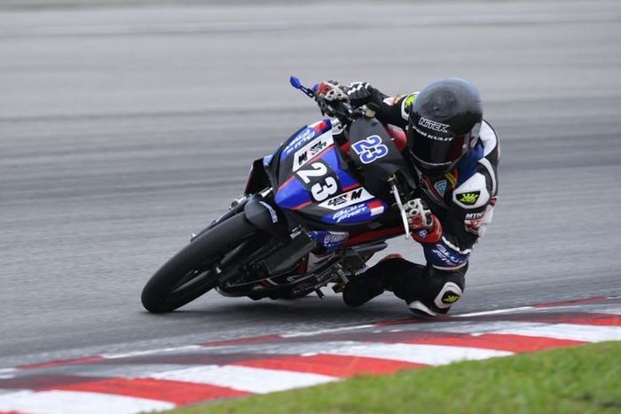 Aksi Gupita Kresna saat ARRC Malaysia 2020