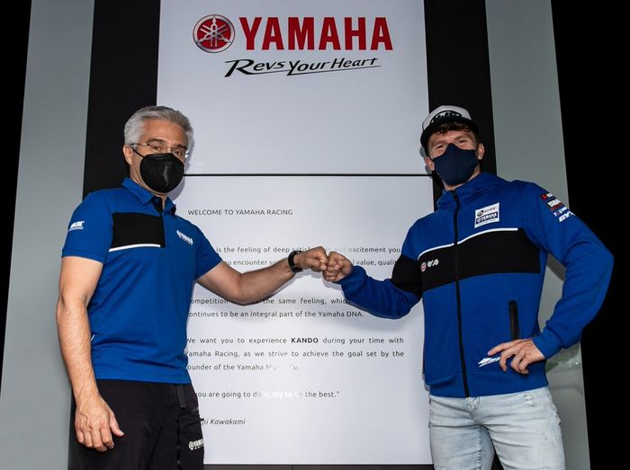 Garrett Gerloff resmi memperpanjang kontraknya dengan Yamaha Motor Europe