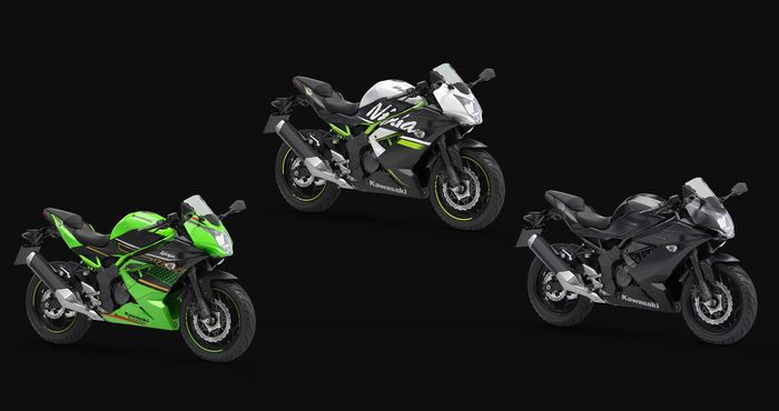 Pilihan warna Kawasaki Ninja 125