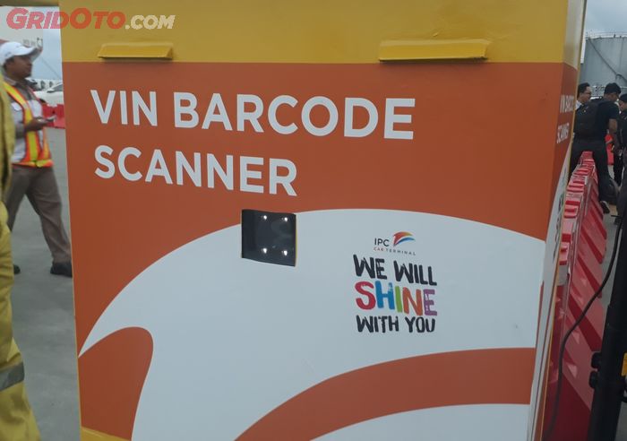VIN barcode scanner Auto Gate System 