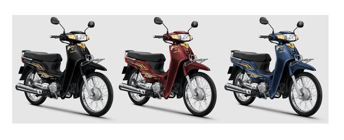 Tiga pilihan warna Honda NCX Dream 125