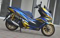 Sekujur Bodi Honda PCX 150 Ini Pakai Stiker, Kok Mirip Airbrush Ya?
