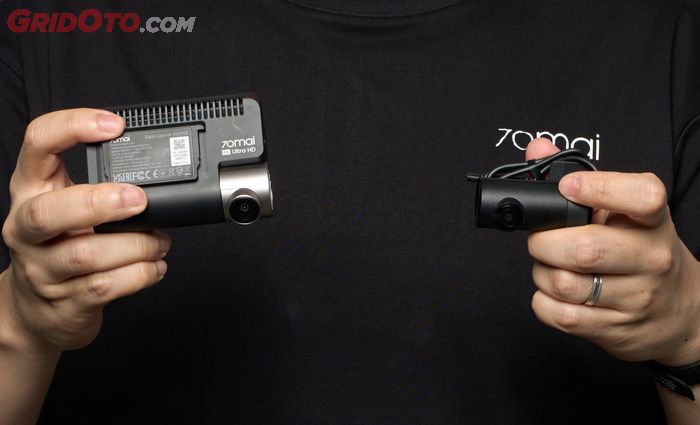 dashcam 70mai A800SE dijual Rp 2 jutaan dengan kualitas gambar yang dihasilkan 4K HDR