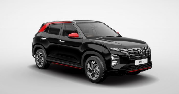 Hyundai Creta Red Color Pack bisa diakses lewat My Own Creta.