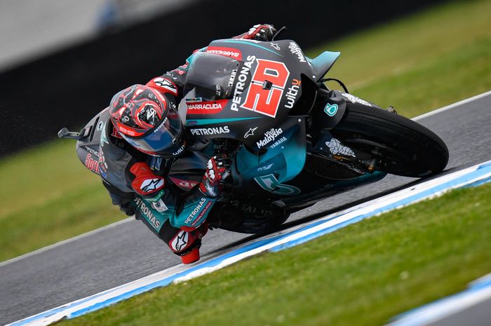 Fabio Quartararo tercepat usai catatkan lap rekor baru, sementara Valentino Rossi berhasil masuk 10 besar, berikut hasil FP1 MotoGP Malaysia 2019