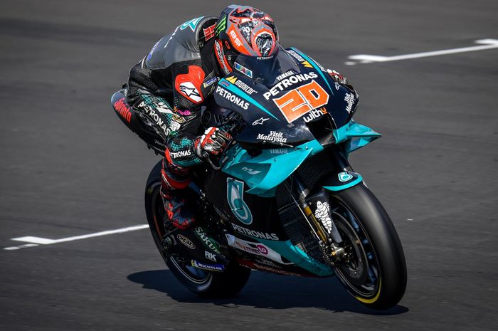 Demi bisa bertarung di barisan depan saat balapan, Fabio Quartararo bakal lakukan ini MotoGP Emilia Romagna 2020