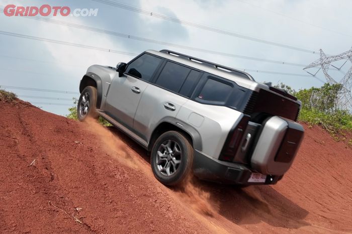 Jetour T2 saat kami uji di lintasan offroad