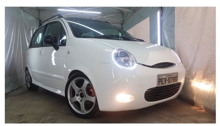 Dengan modifikasi yang pas Chery QQ bisa ganteng juga 