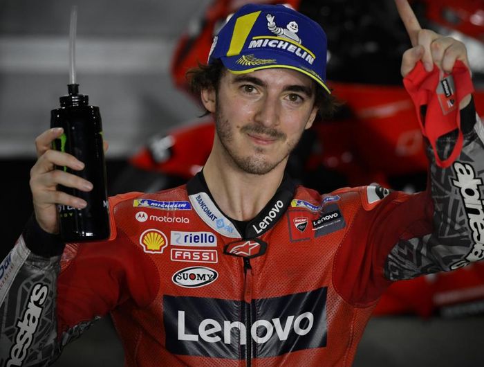 Francesco Bagnaia bahagia bisa mempersembahkan podium untuk pabrikan Ducati
