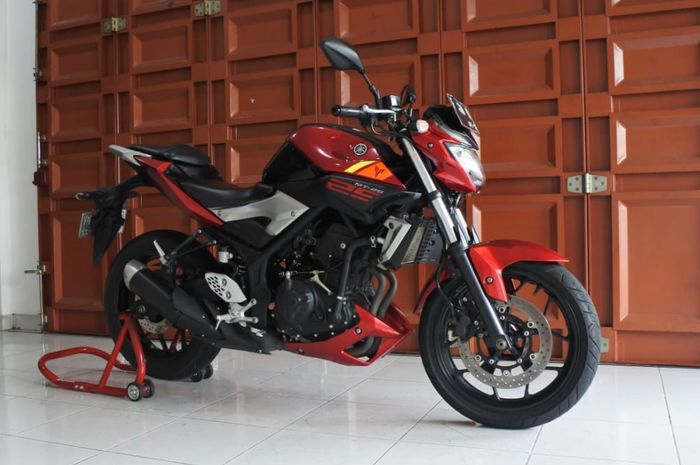 Penyakit motor Yamaha MT-25 seken.