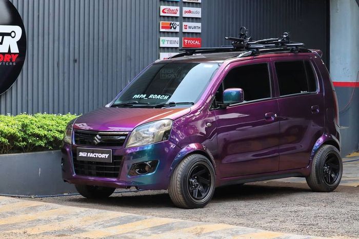 Modifikasi Suzuki Karimun Wagon R tampil anti mainstream dan unik