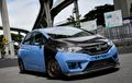 Honda Jazz GK5 Street Racing, Paras Agresif Disisipi Karbon dan Kaki Meaty