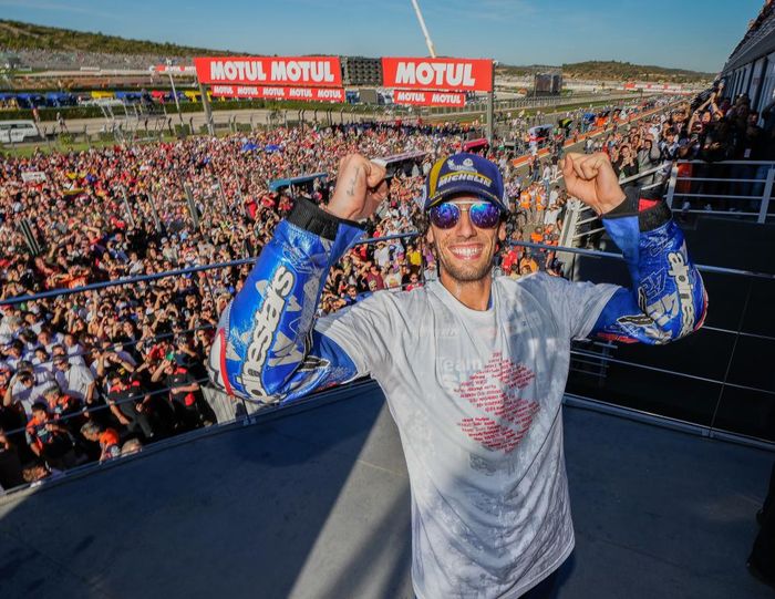 Raih kemenangan di MotoGP Valencia 2022, Alex Rins beri kado terindah untuk Suzuki yang hengkang dari MotoGP
