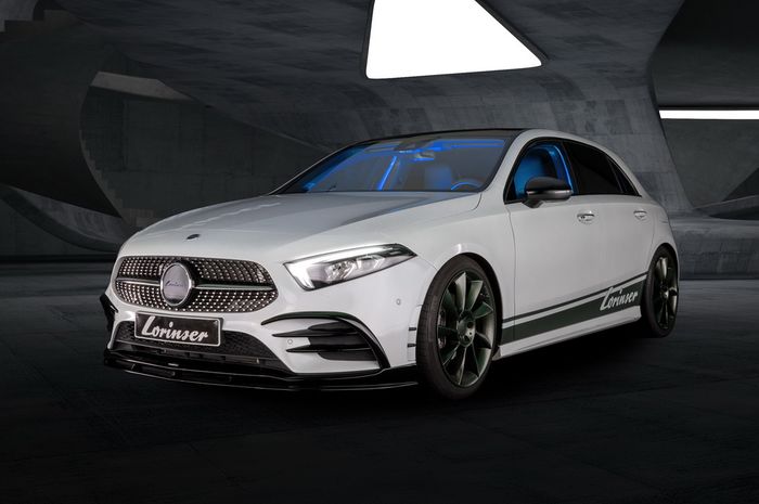 Modifikasi Mercedes-Benz A-Class kena upgrade tangan dingin Lorinser, Jerman