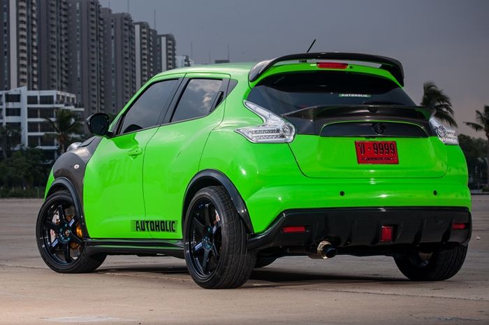 Modifikasi Nissan Juke racing juga upgrade kabin dan dapur pacu