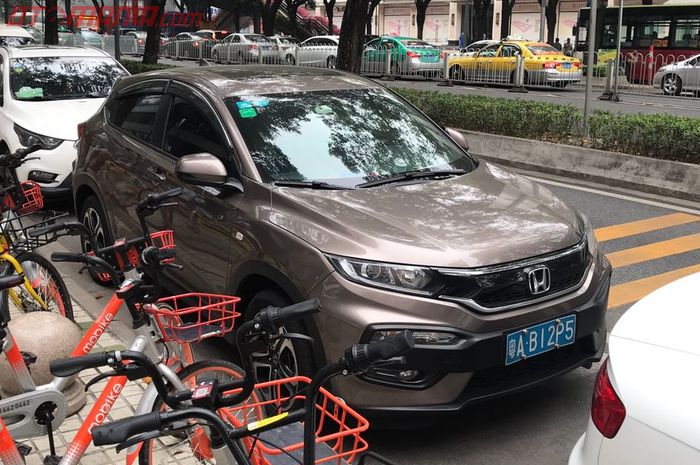 Honda XR-V terparkir di seputar Guangzhou, China